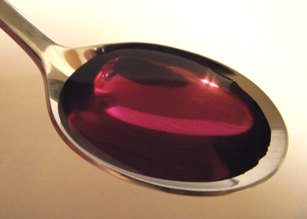 cuillere de sirop